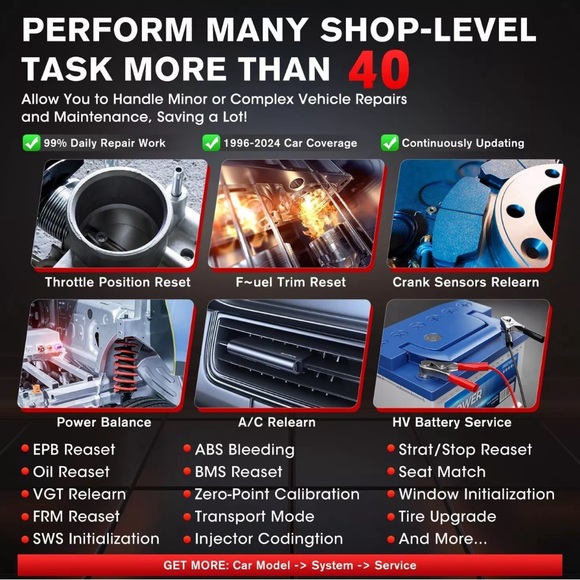 Autel MaxiCOM MK900BT PRO Full System Bidirectional OBD2 Scanner Tool AUTOVIN - Picture 8 of 10